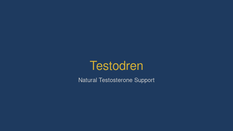 Testodren Review (2026) featured image
