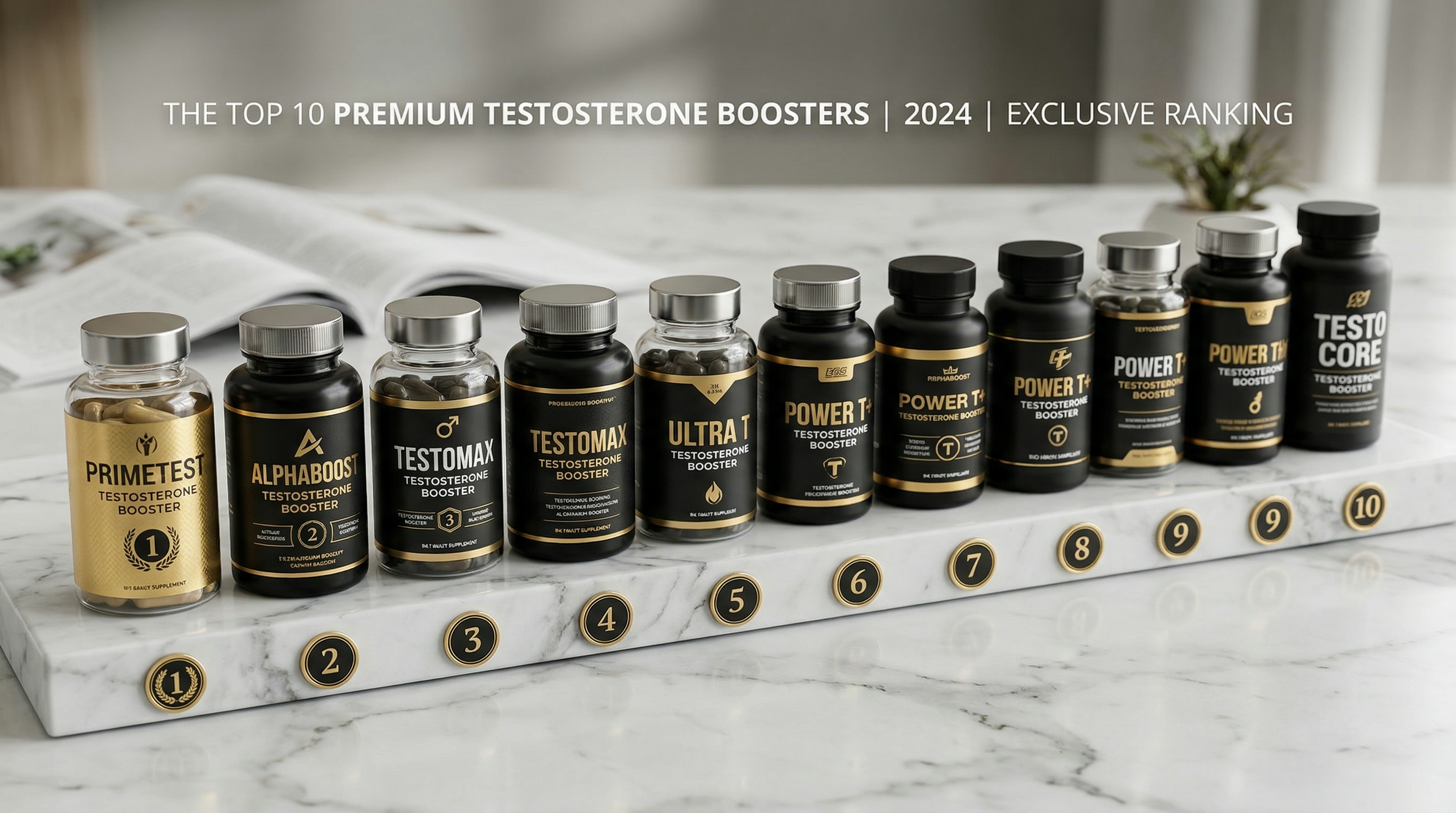 Top 10 Natural Testosterone Boosters That Actually Work in 2026